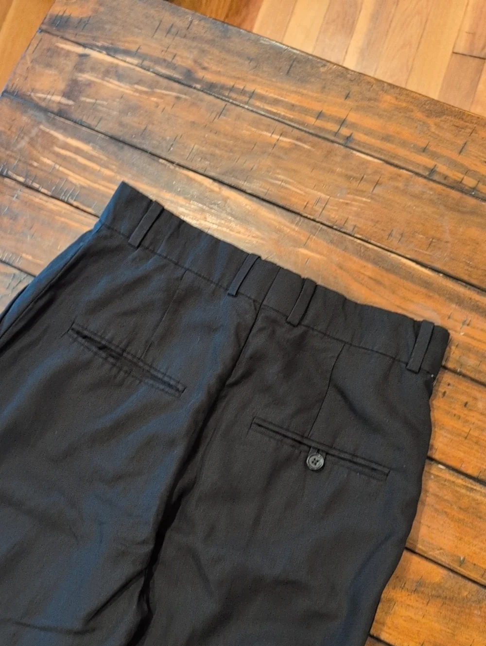 COS Linen Blend Wide Leg Trouser Pants Size 36